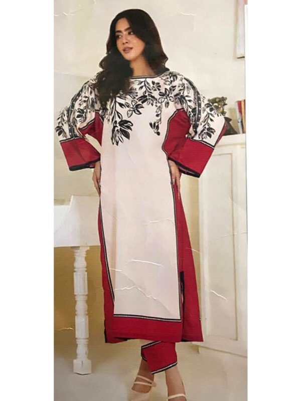 Lulusar Shisha Silk Winter Collection – Digital Printed 3 Piece Suit – Article MY-54